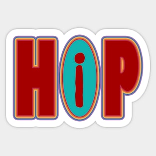 Hip Hop Sticker